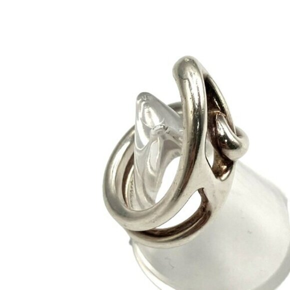 HERMES Silver Ring - Picture 3 of 7